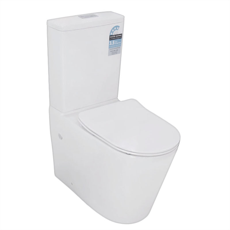 RIMLESS Wall faced Toilet Suite KDK022